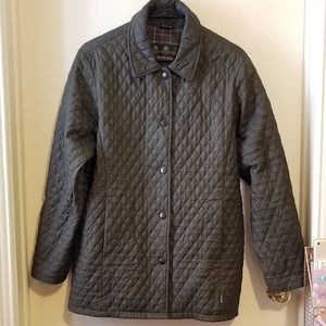 Barbour green jacket!